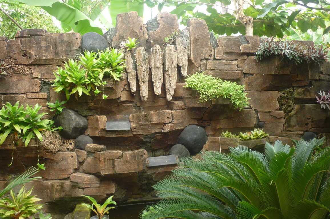 Batu Alam Untuk Dinding Taman Halaman depan Rumah