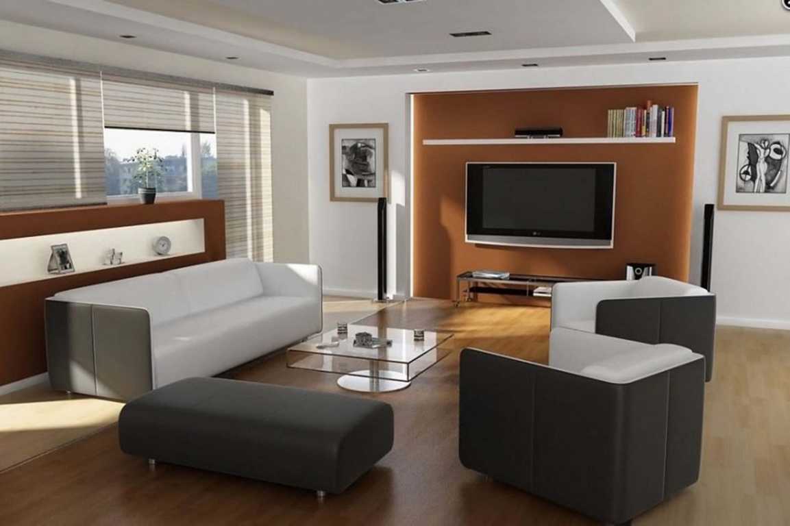 contoh design ruang tamu sederhana