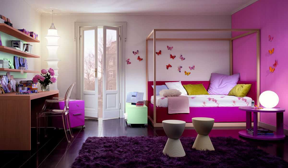kamar tidur anak perempuan nuansa pink